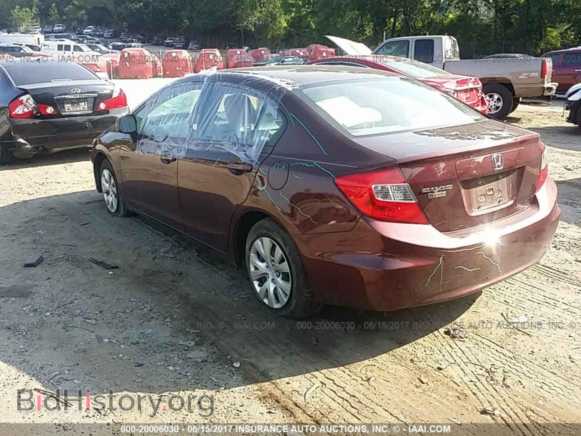 2012 Honda Civic - VIN: 19XFB2F51CE095702 - Photo 3
