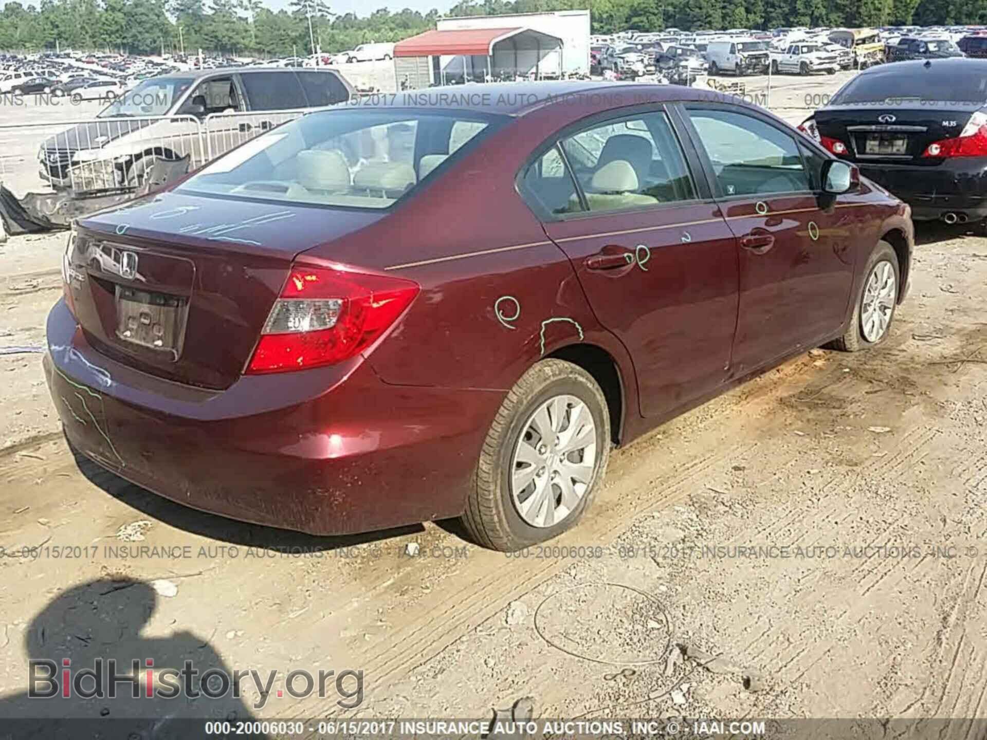 2012 Honda Civic - VIN: 19XFB2F51CE095702 - Photo 4