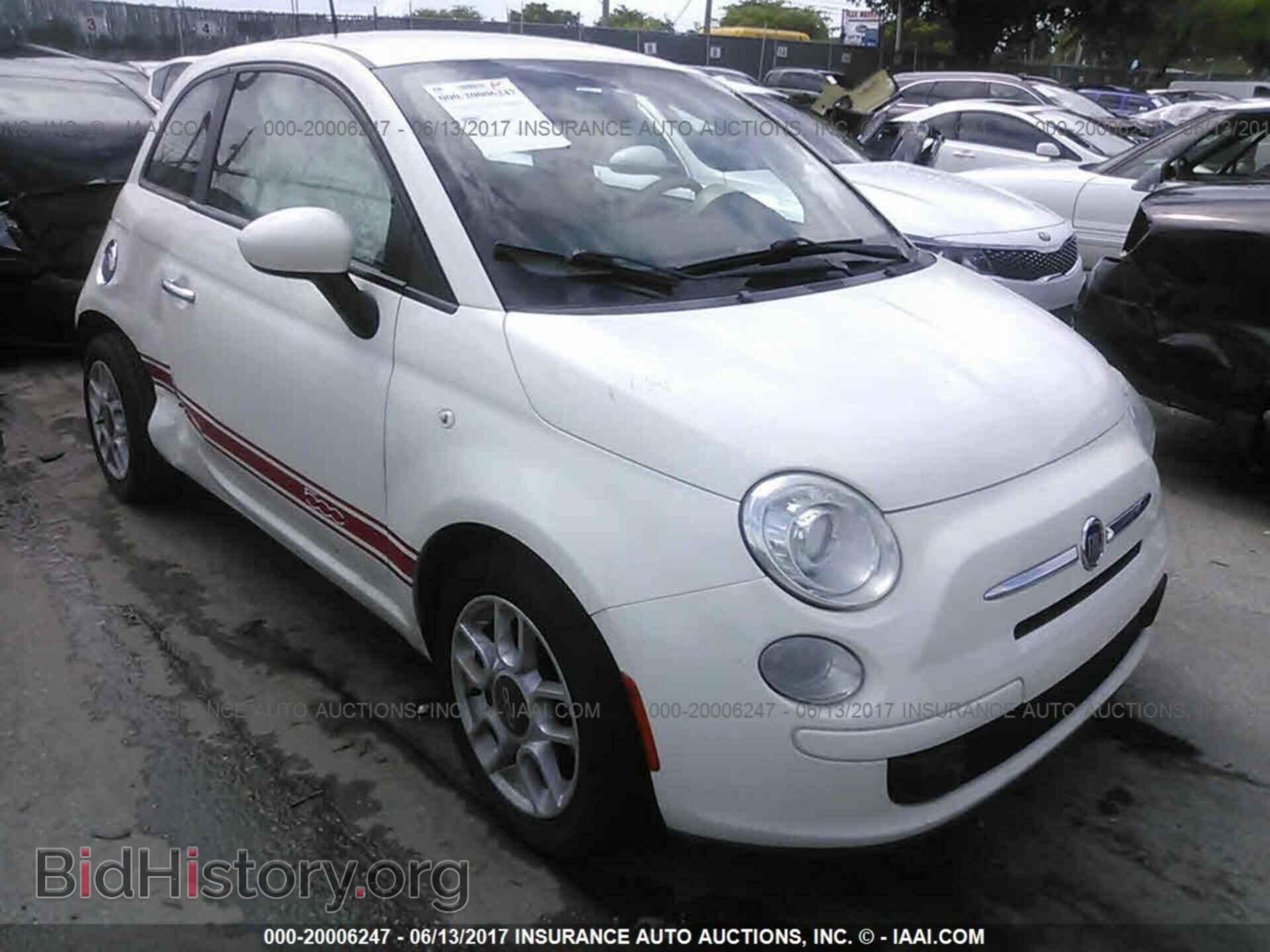 Photo 3C3CFFARXCT117401 - Fiat 500 2012