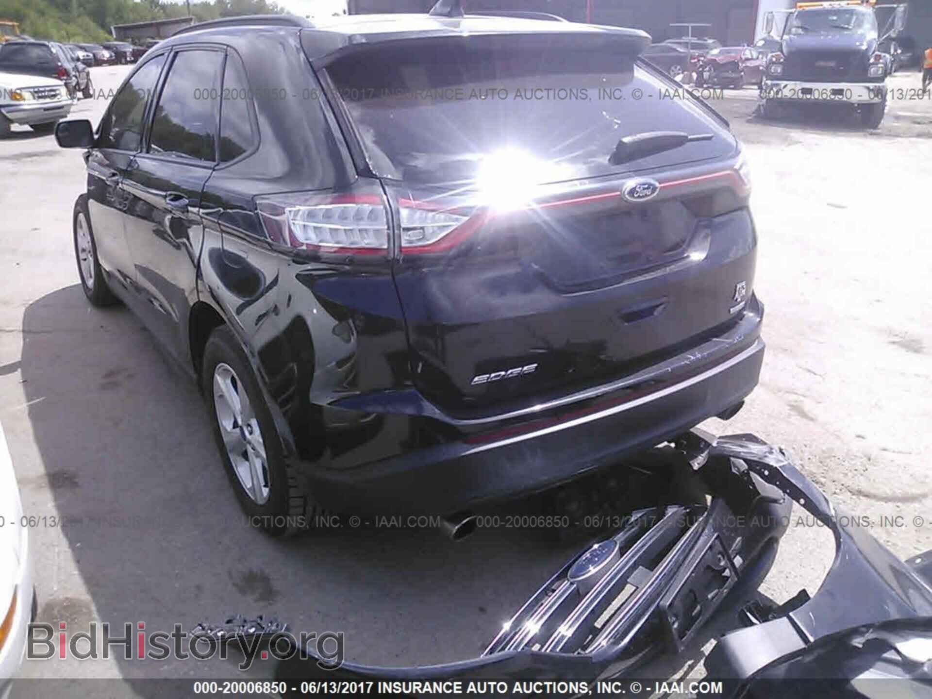 2015 Ford Edge - VIN: 2FMTK3G97FBB55452 - Фото 3