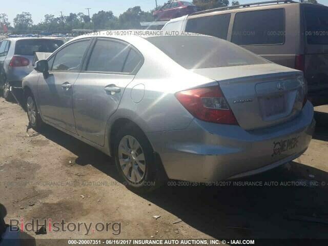 2012 Honda Civic - VIN: 19XFB2F51CE325402 - Фото 3