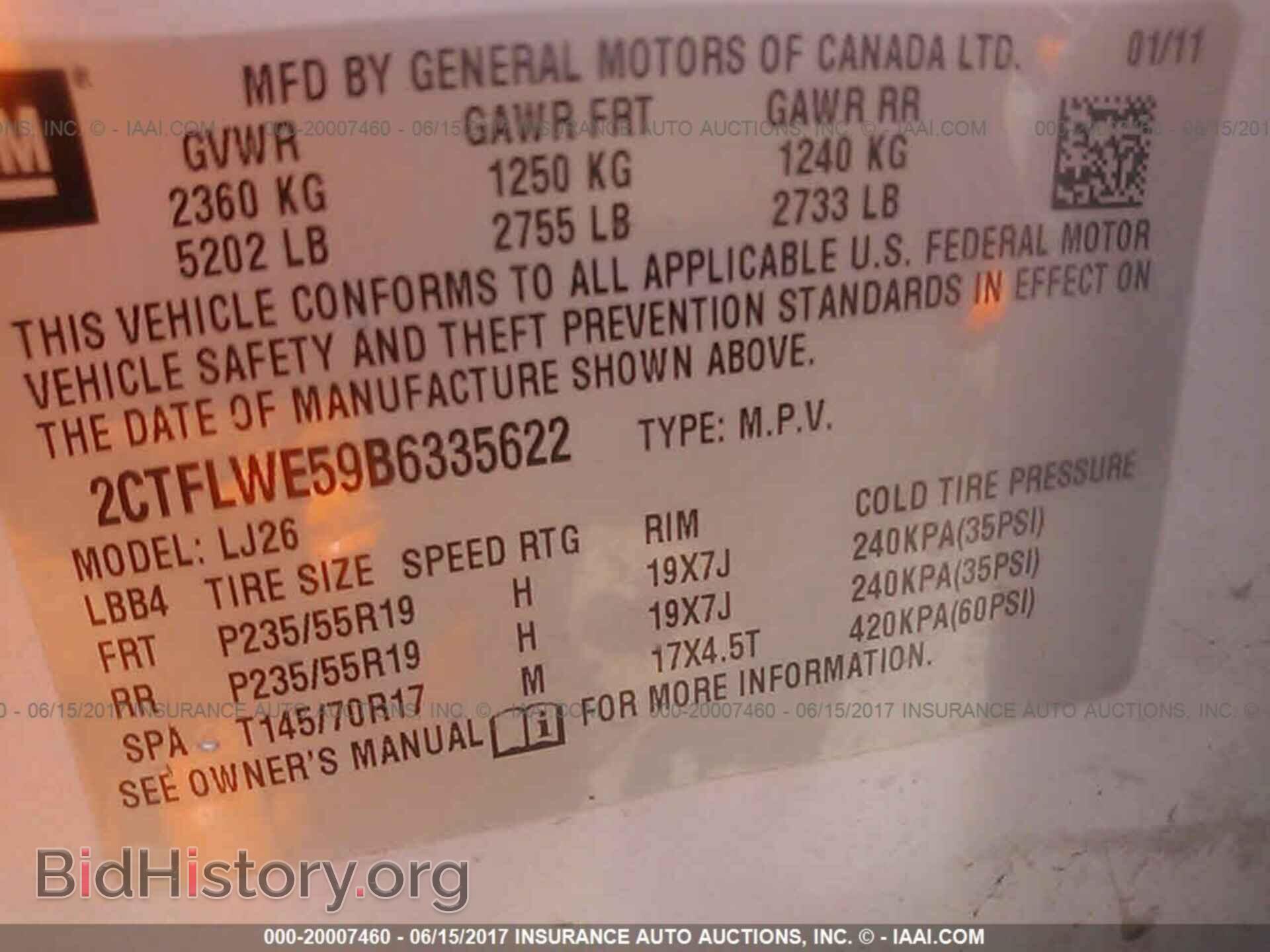 2011 Gmc Terrain - VIN: 2CTFLWE59B6335622 - Photo 9