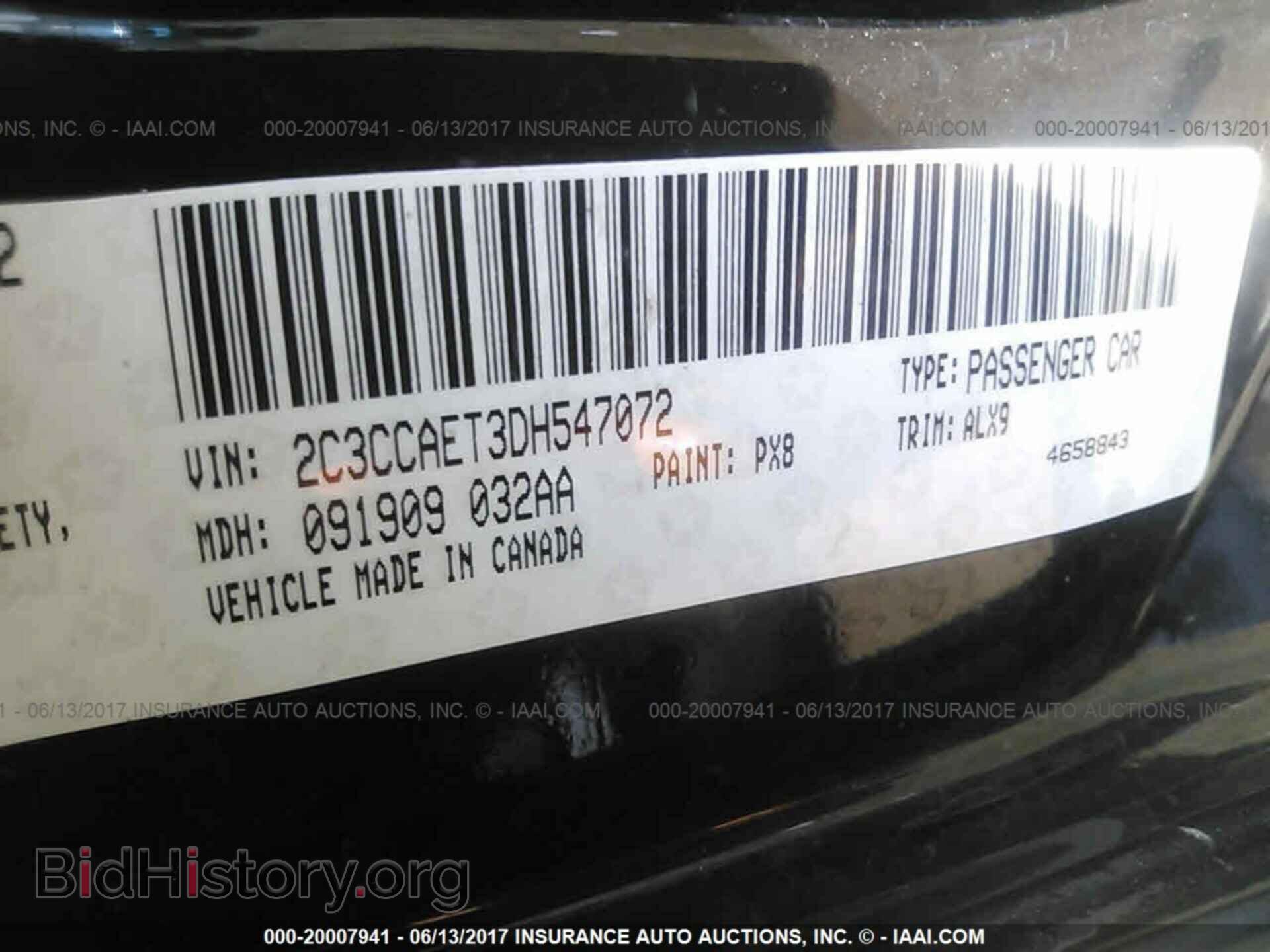 2013 Chrysler 300c - VIN: 2C3CCAET3DH547072 - Фото 9