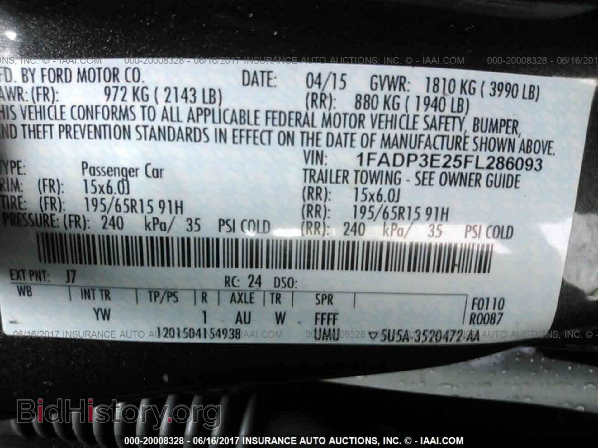2015 Ford Focus - VIN: 1FADP3E25FL286093 - Photo 9