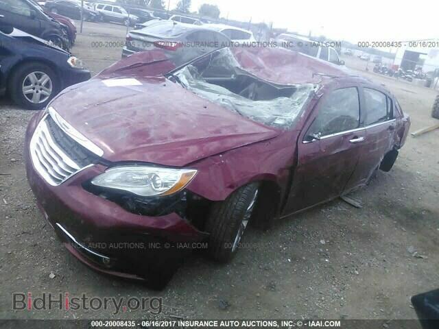 2012 Chrysler 200 - VIN: 1C3CCBCB4CN208679 - Фото 2