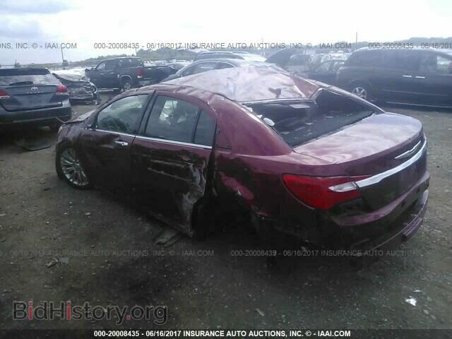2012 Chrysler 200 - VIN: 1C3CCBCB4CN208679 - Фото 3