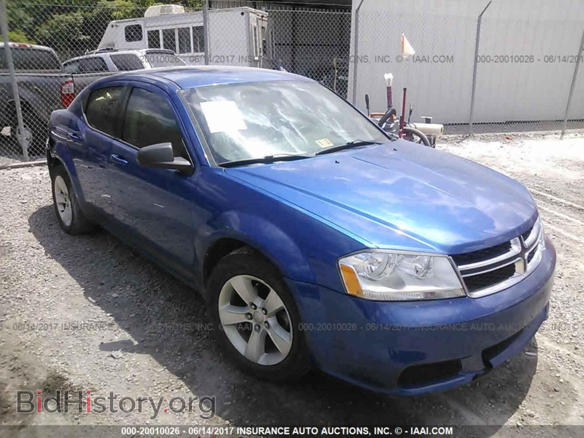 Photo 1C3CDZAB5DN628459 - Dodge Avenger 2013