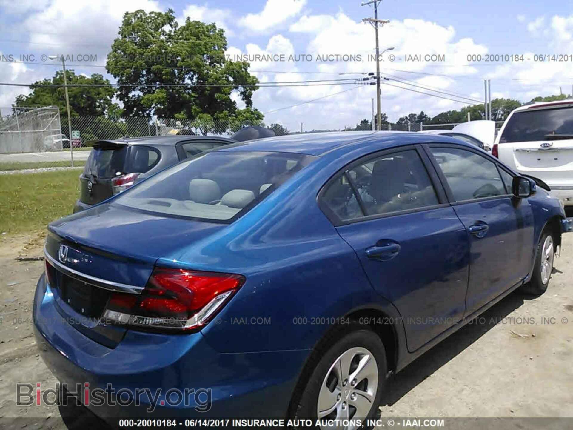 2013 Honda Civic - VIN: 19XFB2F52DE055596 - Фото 4