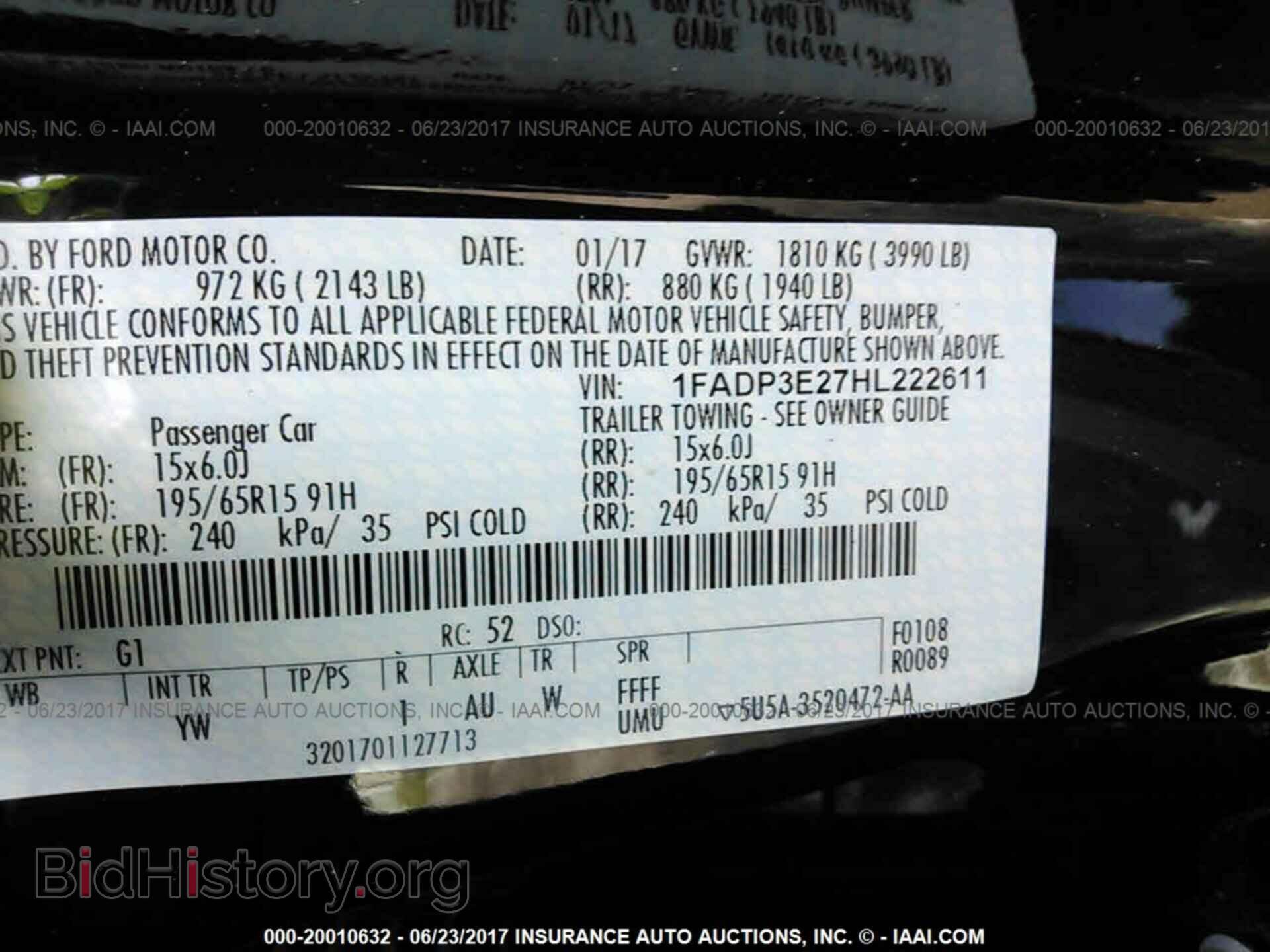 2017 Ford Focus - VIN: 1FADP3E27HL222611 - Photo 9