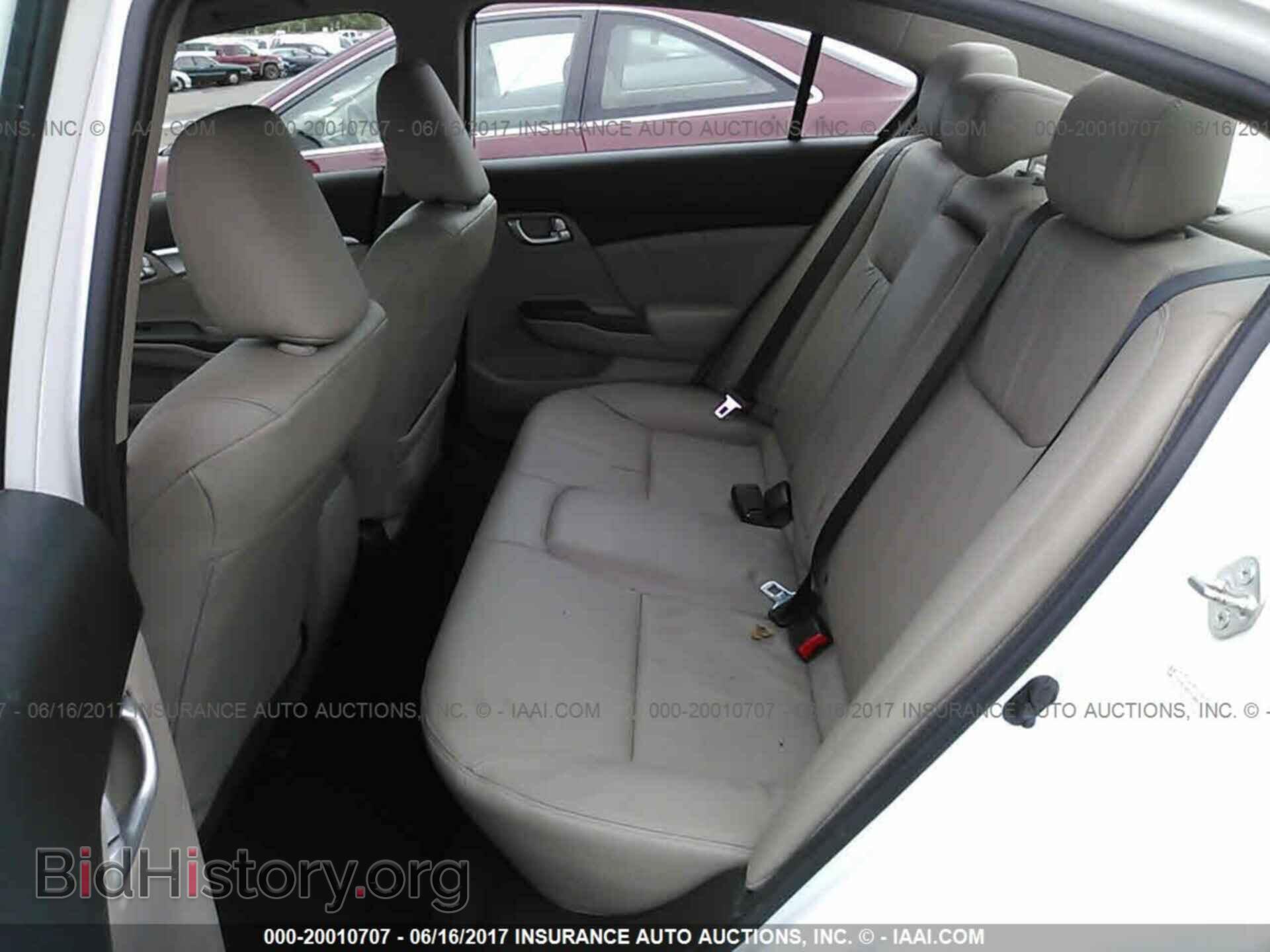 2013 Honda Civic - VIN: 19XFB2F94DE276605 - Фото 8