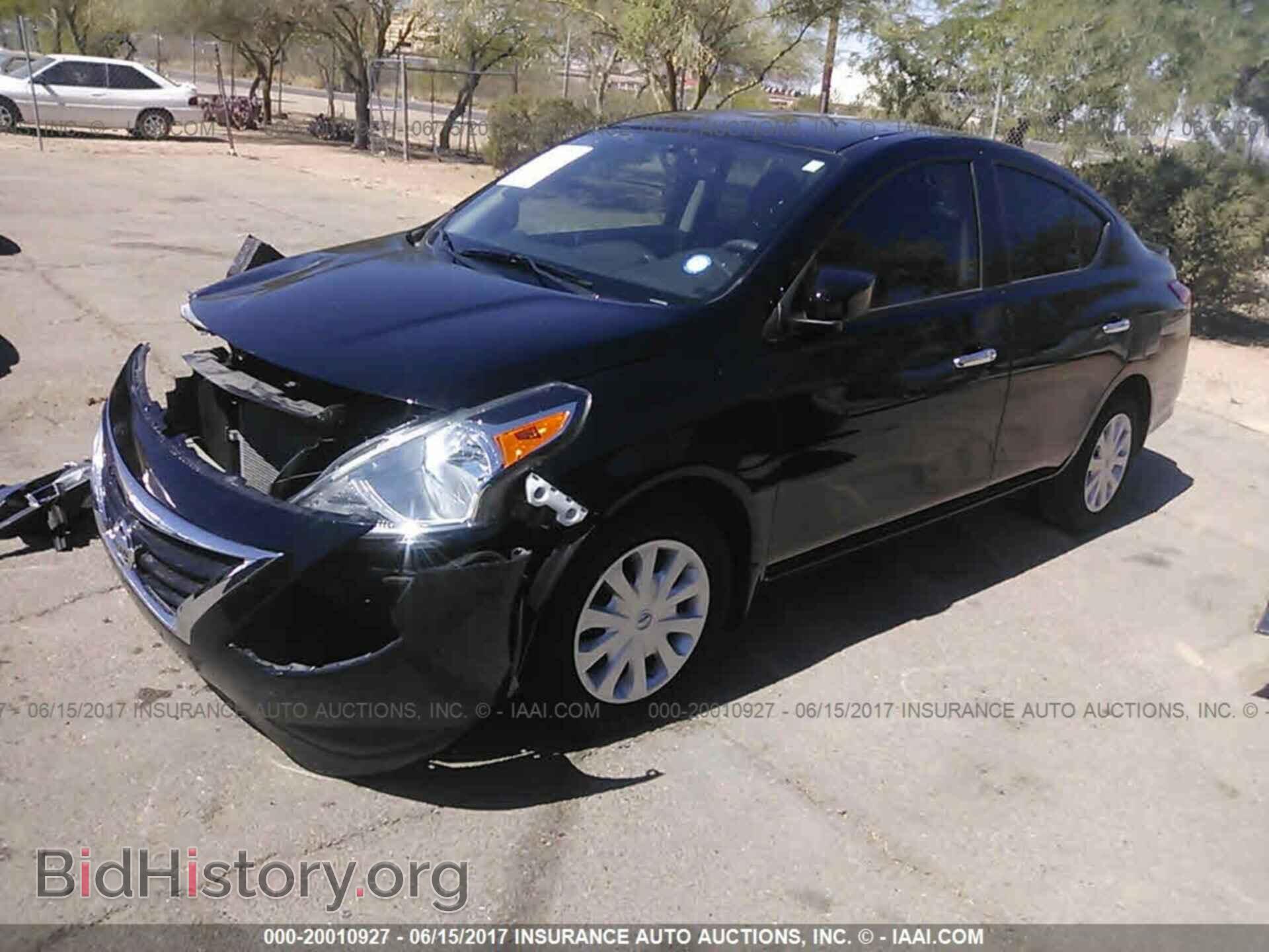 2016 Nissan Versa - VIN: 3N1CN7AP4GL900662 - Фото 2