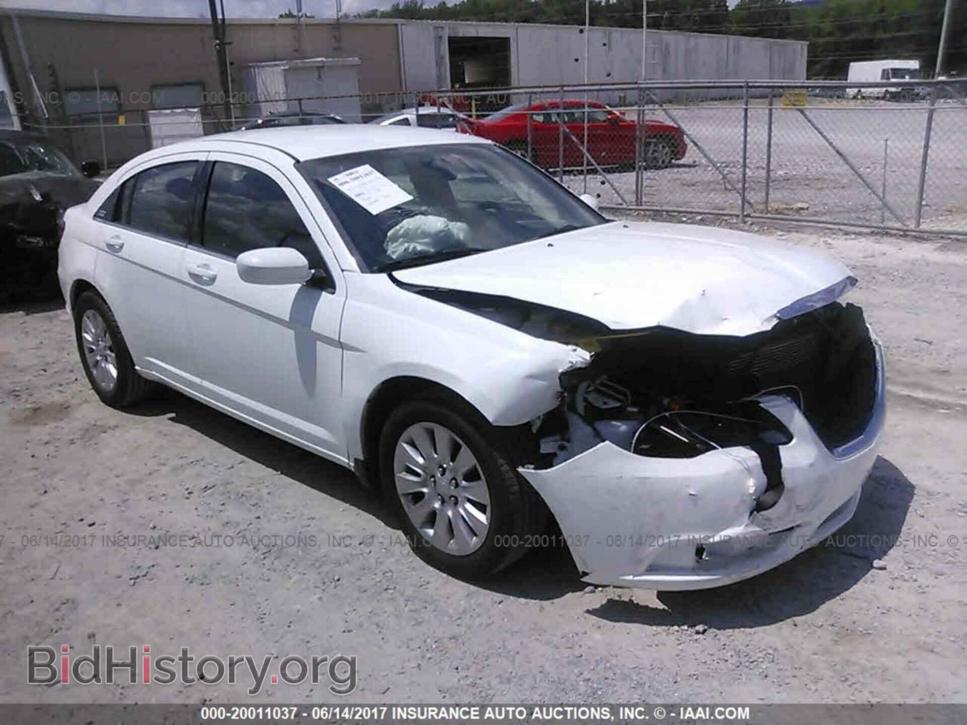 Фотография 1C3CCBAB1CN161209 - Chrysler 200 2012