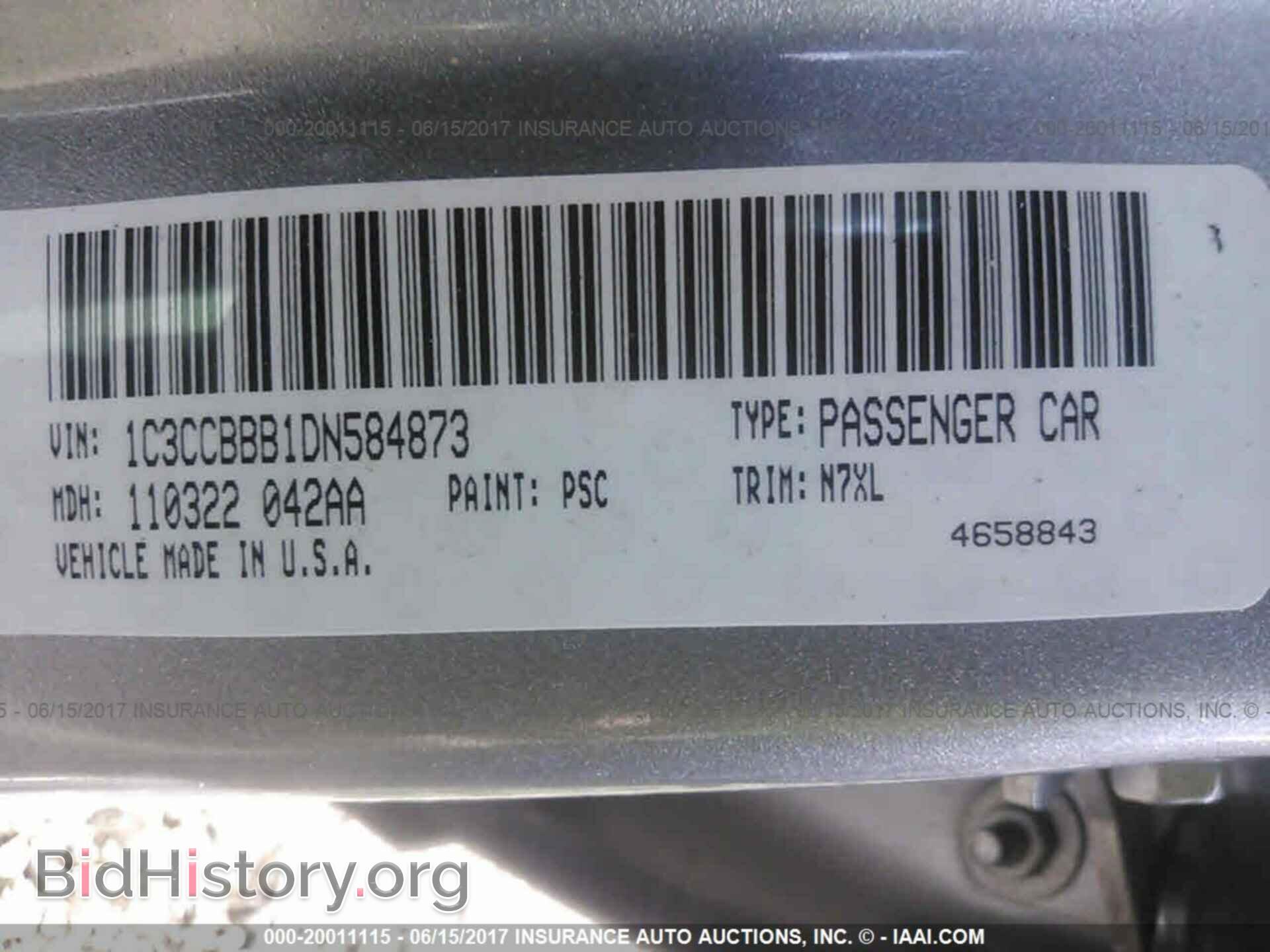 2013 Chrysler 200 - VIN: 1C3CCBBB1DN584873 - Photo 9