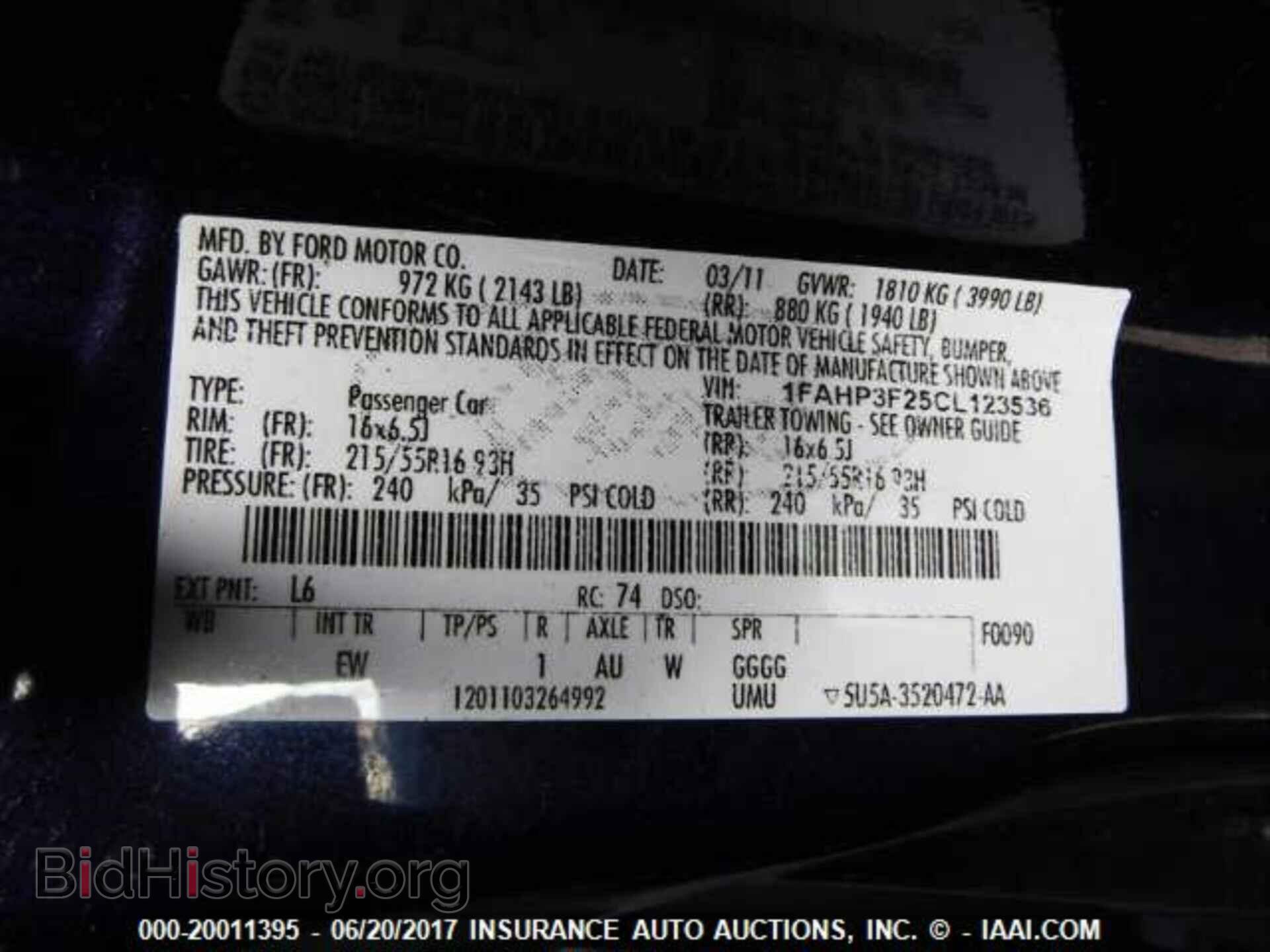 2012 Ford Focus - VIN: 1FAHP3F25CL123536 - Photo 9