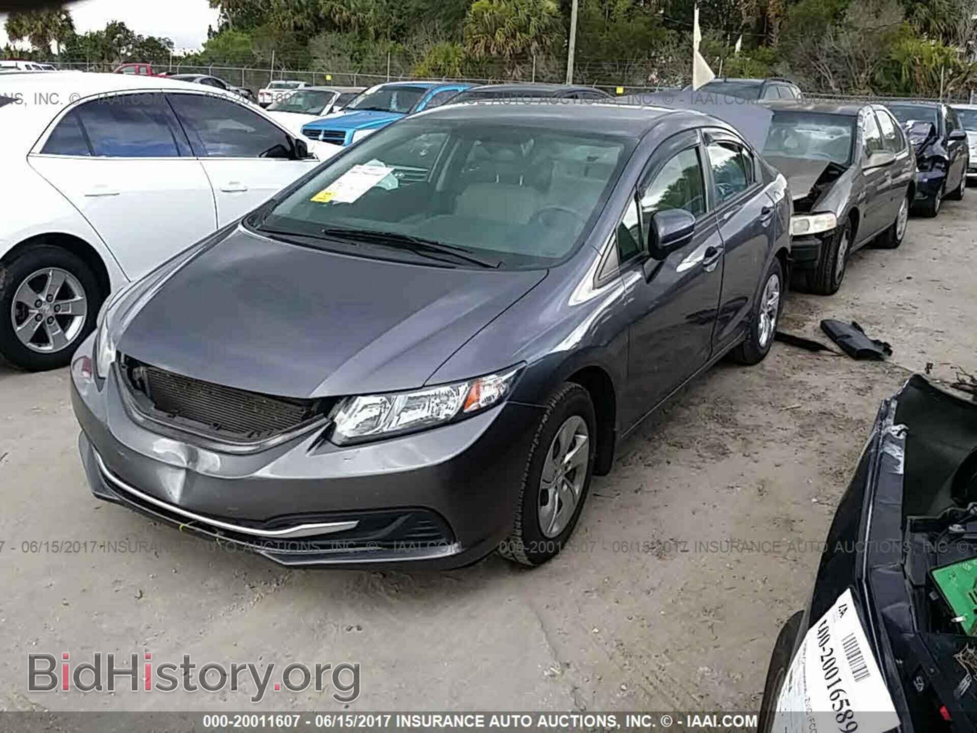 2014 Honda Civic - VIN: 19XFB2F56EE021162 - Фото 2