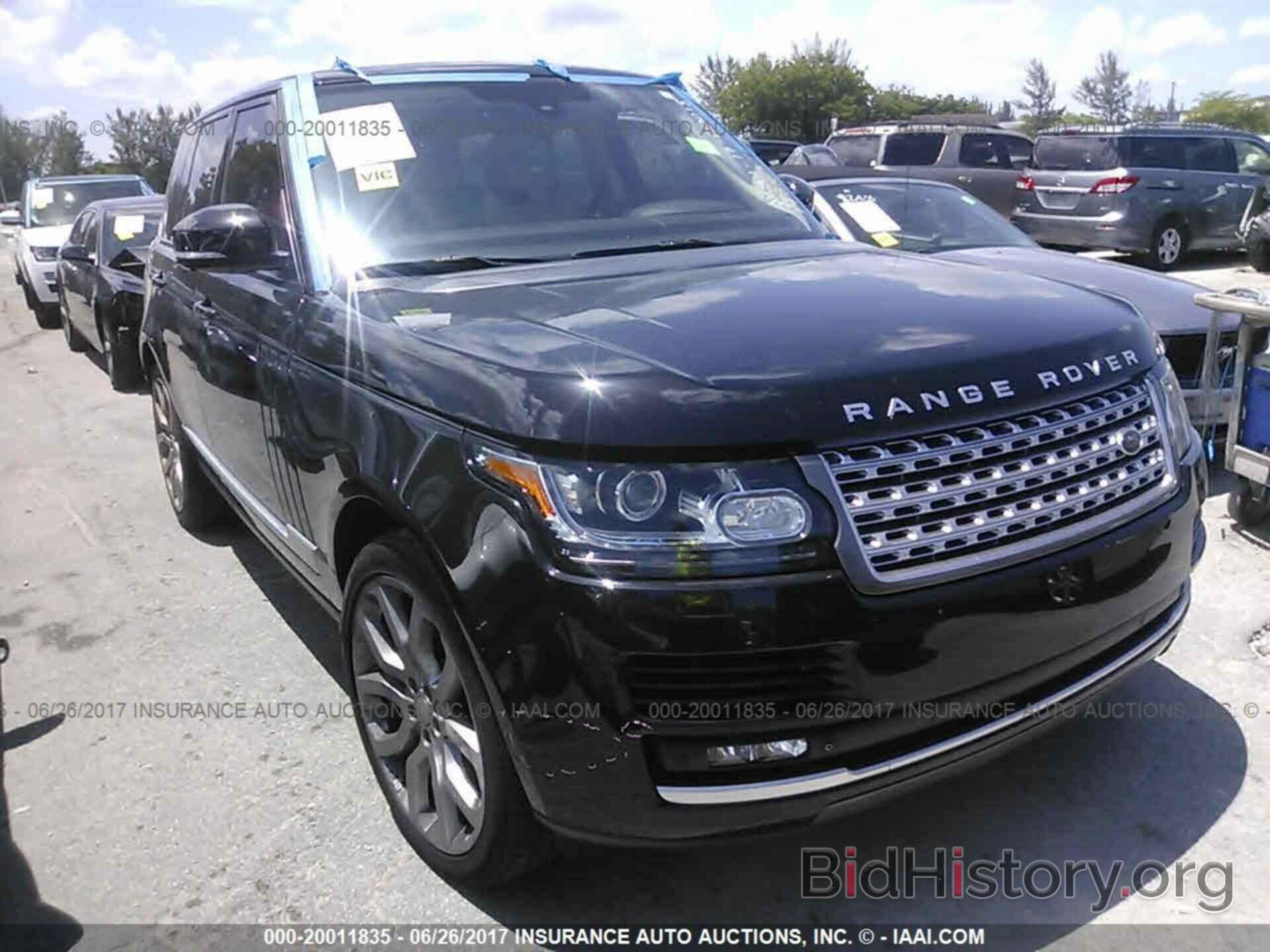 Photo SALGS2WF6EA142363 - Land rover Range rover 2014