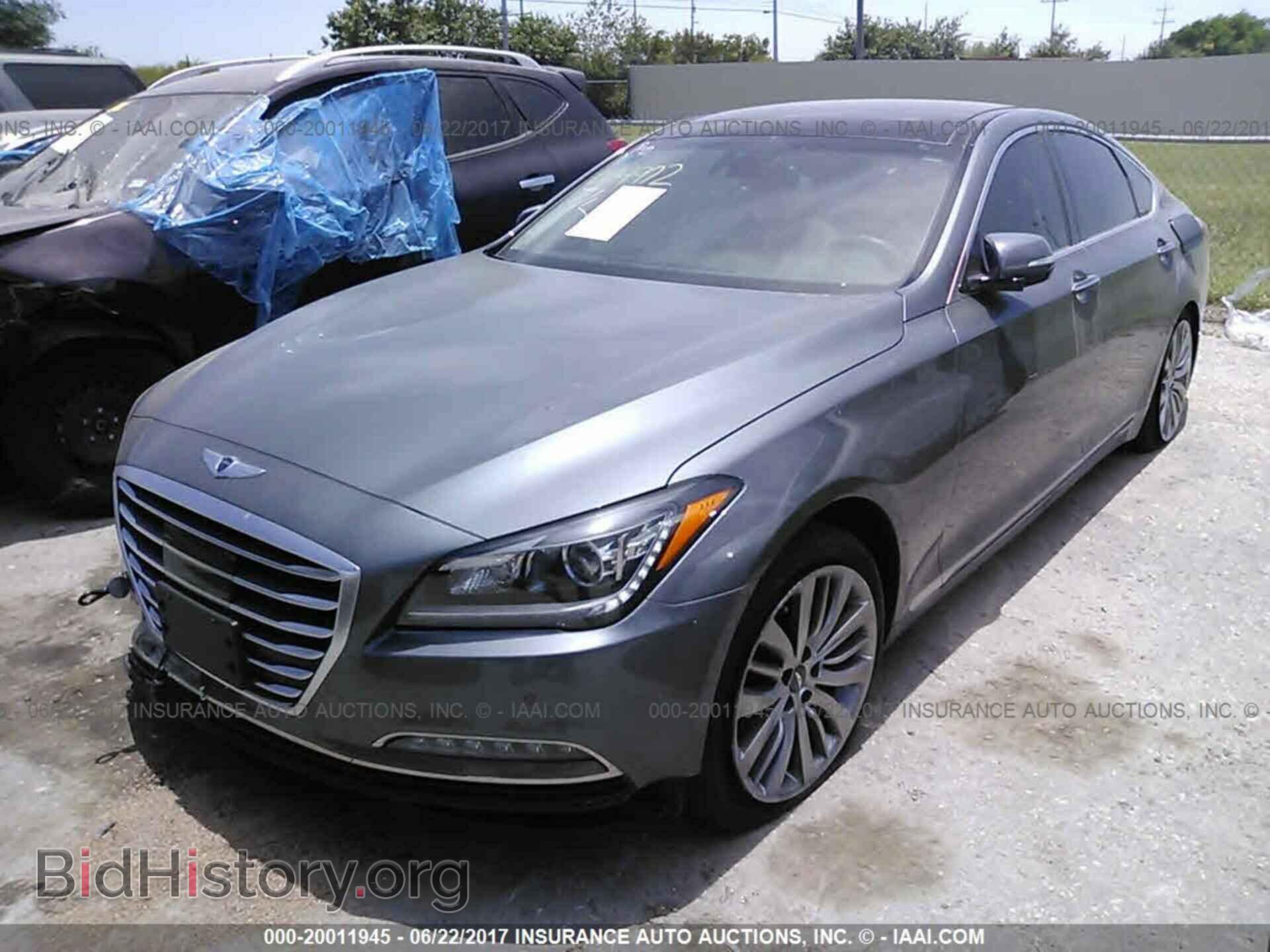 2015 Hyundai Genesis - VIN: KMHGN4JF0FU024936 - Фото 2
