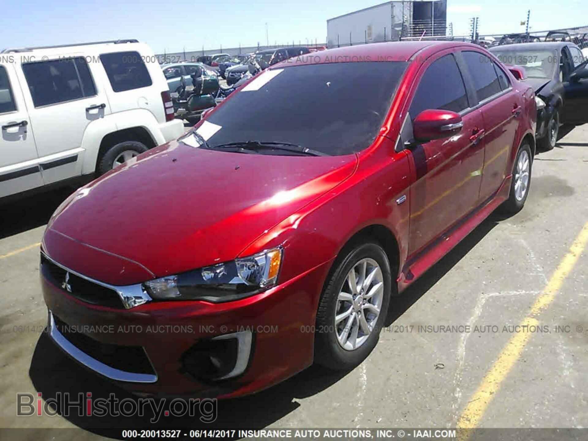 2016 Mitsubishi Lancer - VIN: JA32U2FU5GU008681 - Фото 2