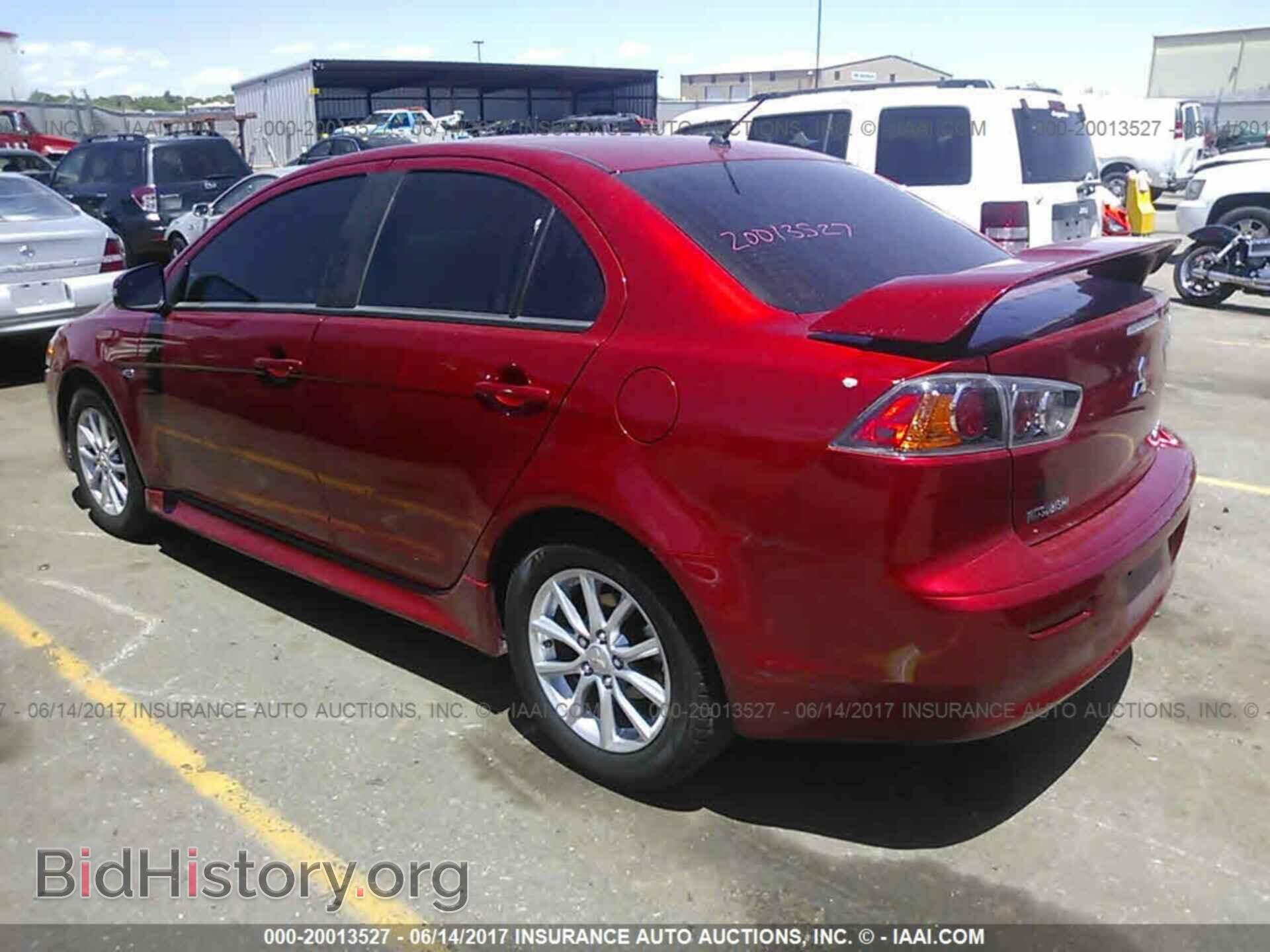 2016 Mitsubishi Lancer - VIN: JA32U2FU5GU008681 - Фото 3