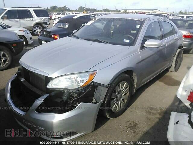 2012 Chrysler 200 - VIN: 1C3CCBAB0CN100286 - Фото 2