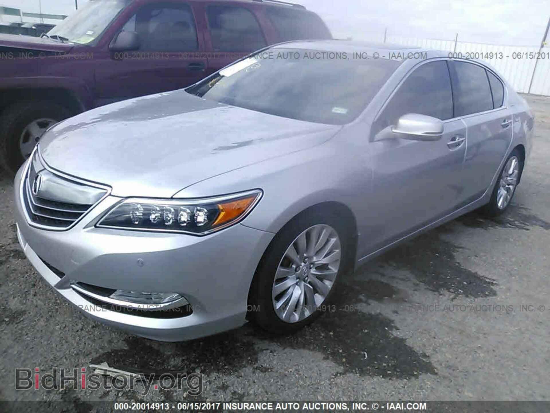 2014 Acura Rlx - VIN: JH4KC1F9XEC005867 - Фото 2