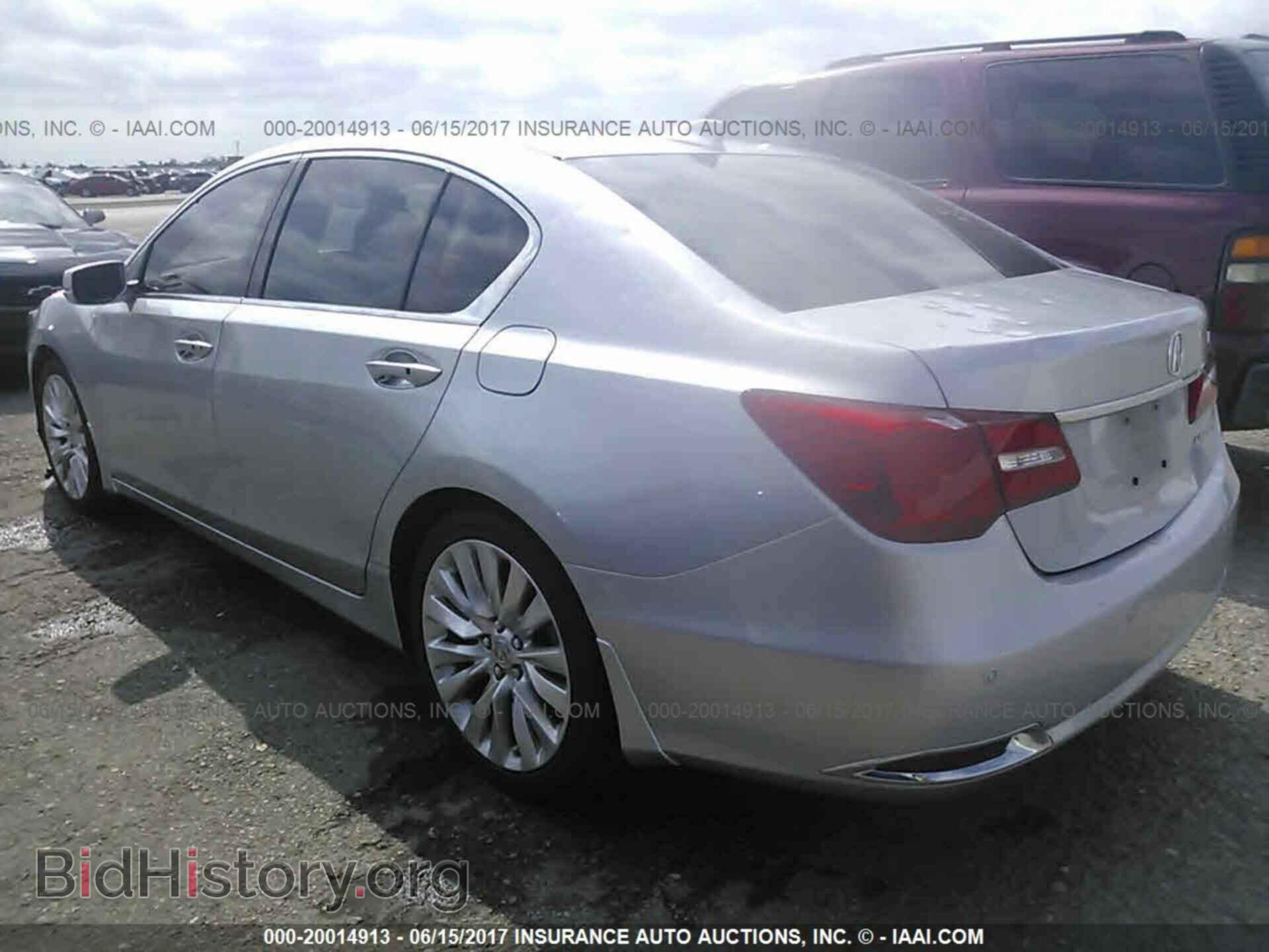 2014 Acura Rlx - VIN: JH4KC1F9XEC005867 - Фото 3
