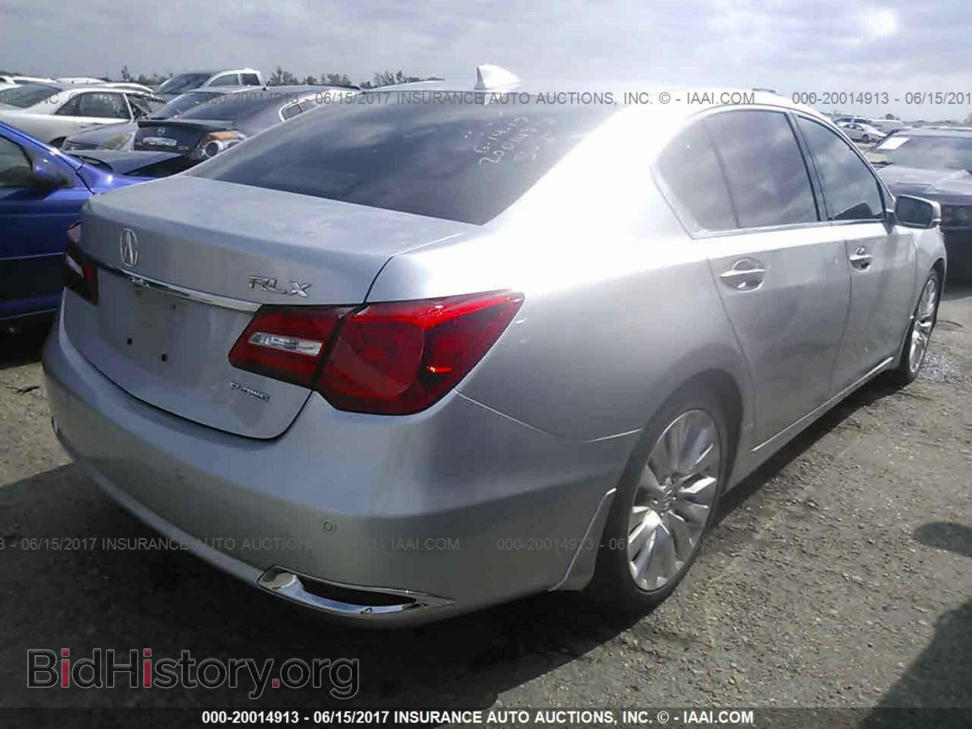 2014 Acura Rlx - VIN: JH4KC1F9XEC005867 - Фото 4