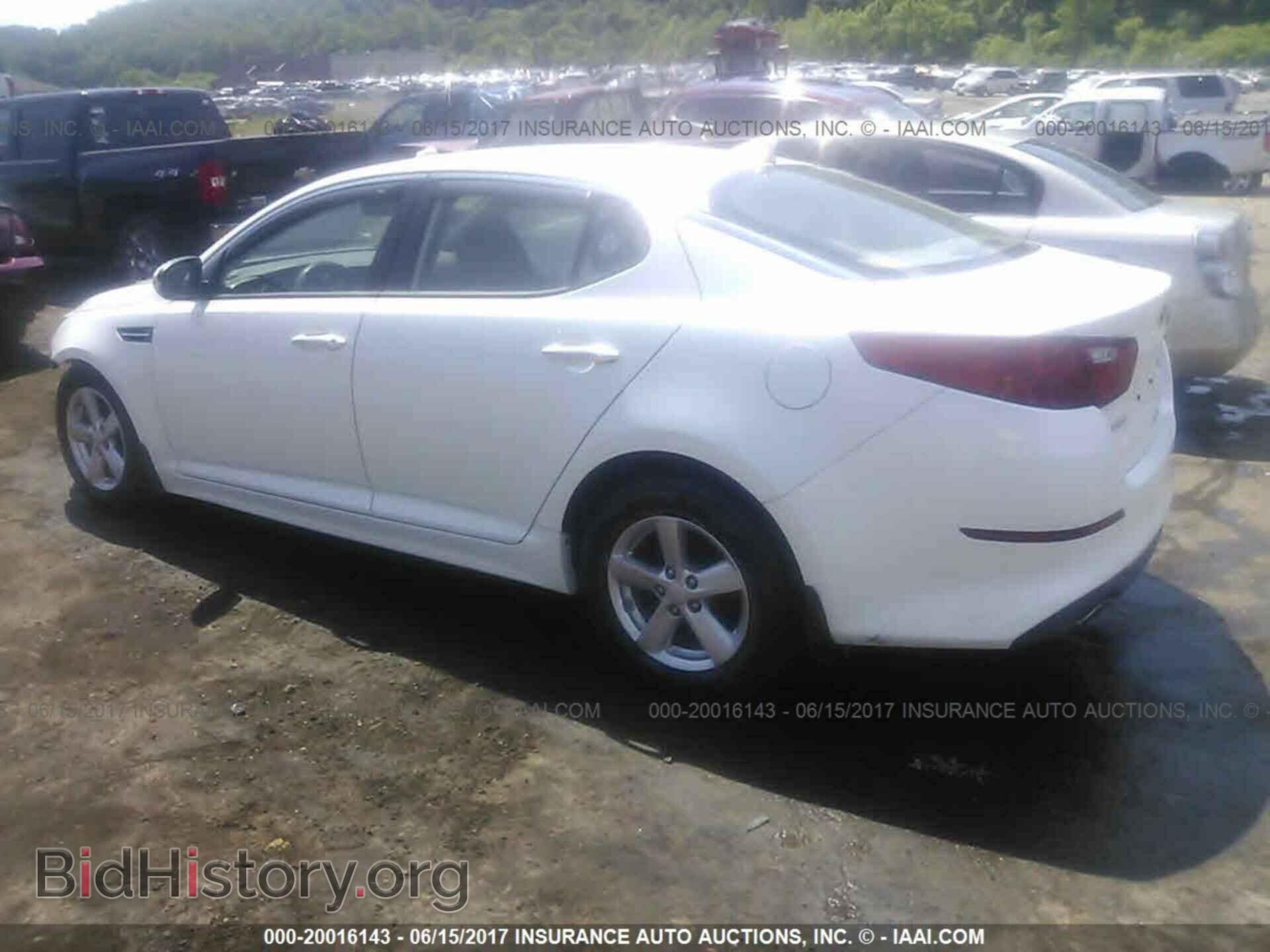 2014 Kia Optima - VIN: KNAGM4A71E5472995 - Фото 3