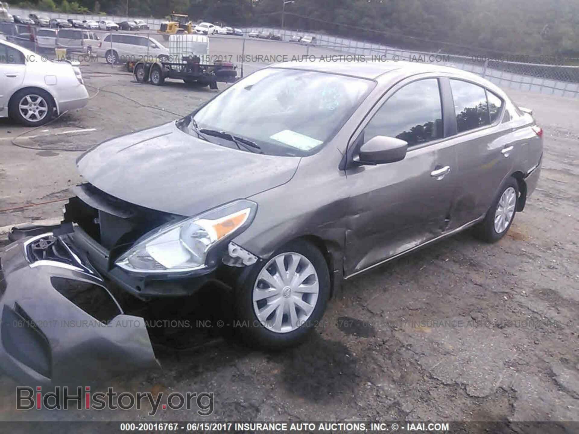 2016 Nissan Versa - VIN: 3N1CN7AP5GL827396 - Фото 2