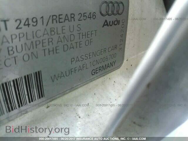 2012 Audi A4 - VIN: WAUFFAFL1CN005700 - Photo 9