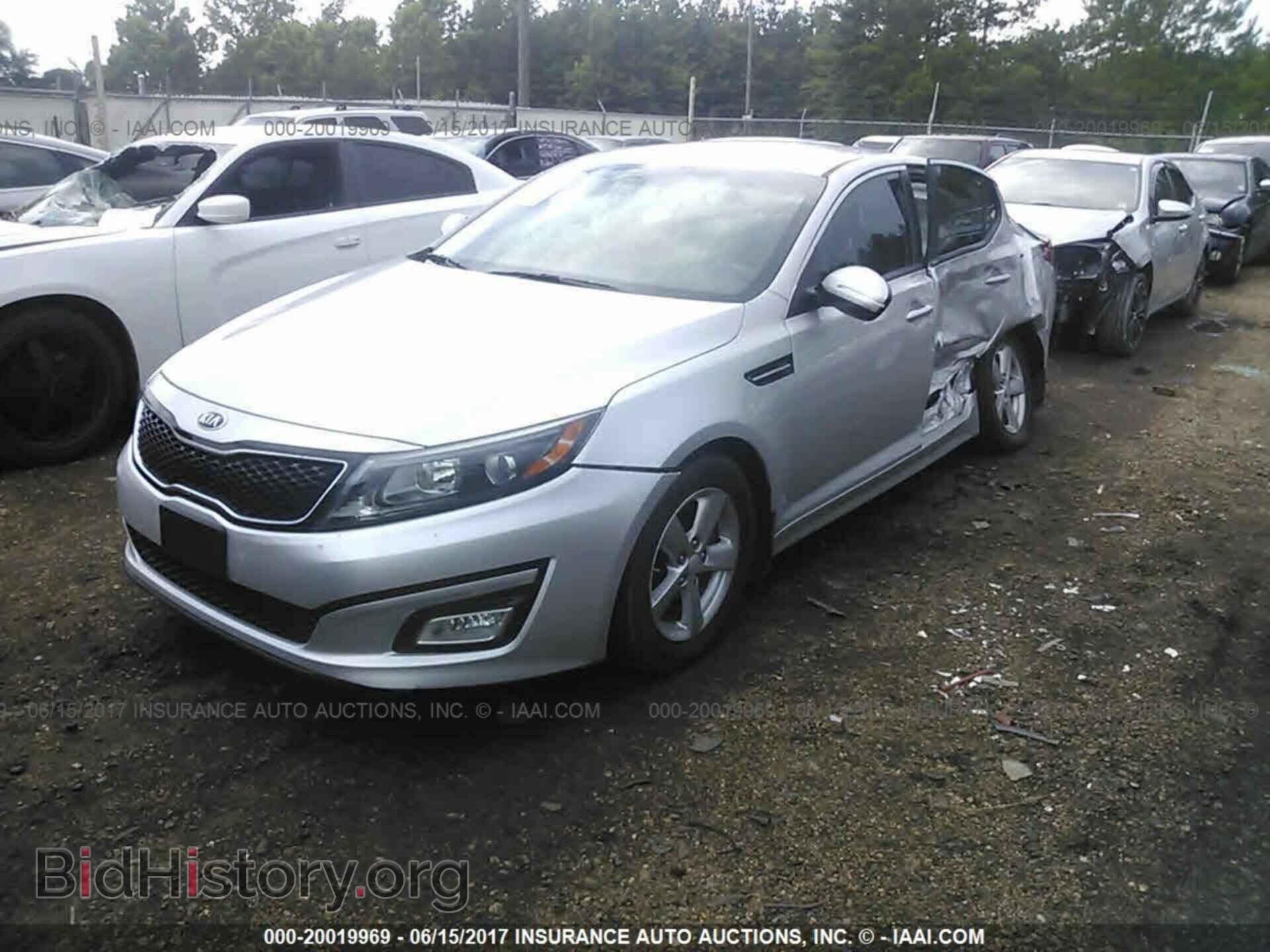 2014 Kia Optima - VIN: 5XXGM4A75EG344984 - Фото 2