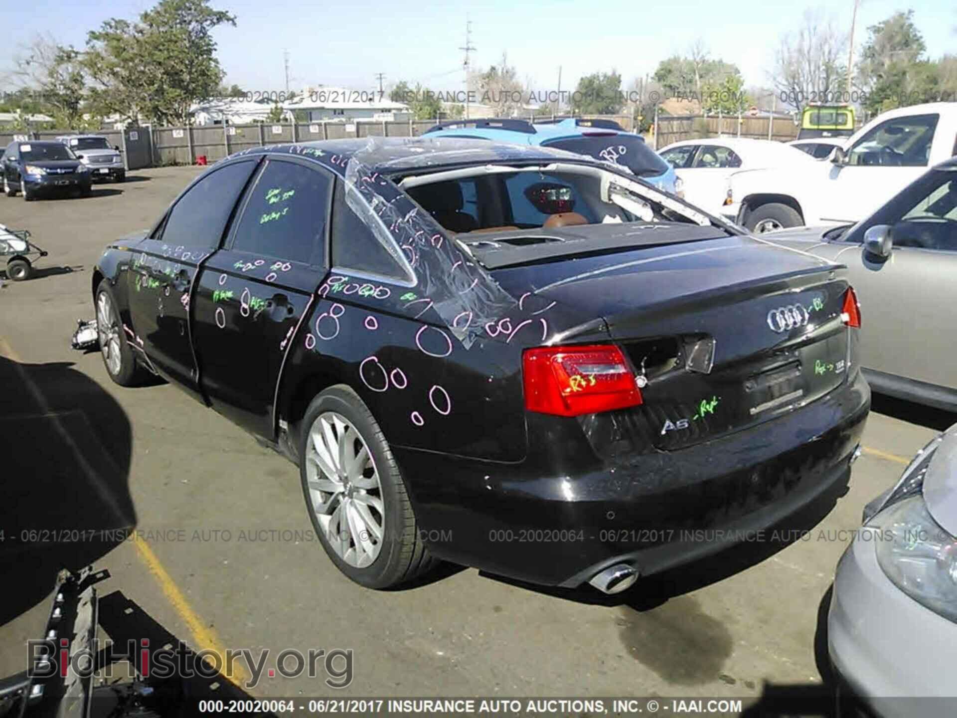 2014 Audi A6 - VIN: WAUFMAFC6EN126246 - Фото 3