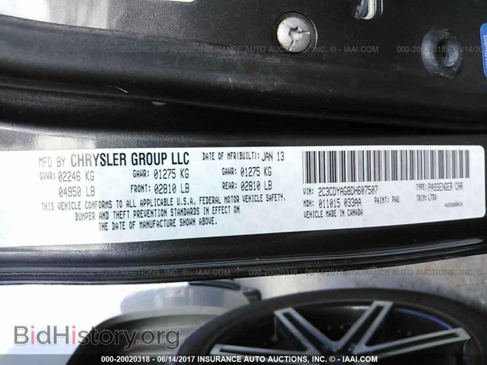2013 Dodge Challenger - VIN: 2C3CDYAG8DH607507 - Photo 9