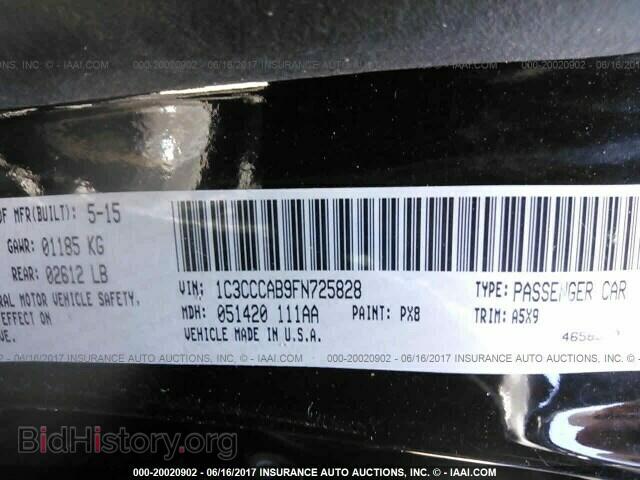 2015 Chrysler 200 - VIN: 1C3CCCAB9FN725828 - Photo 9