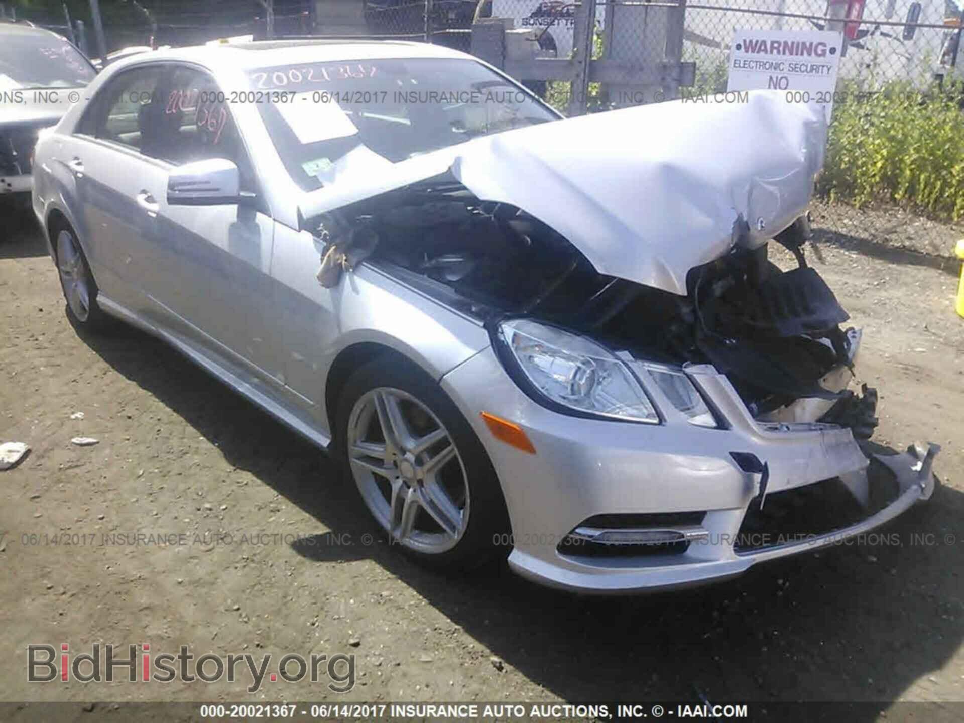 Photo WDDHF8JB5DA661500 - Mercedes-benz E 2013
