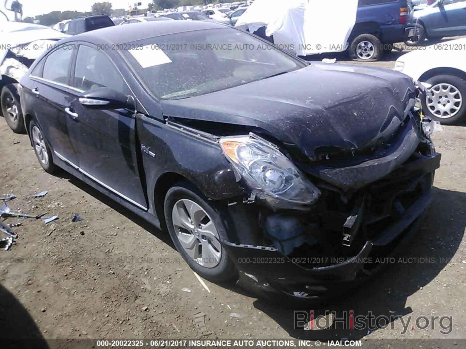 Photo KMHEC4A48DA082707 - Hyundai Sonata 2013