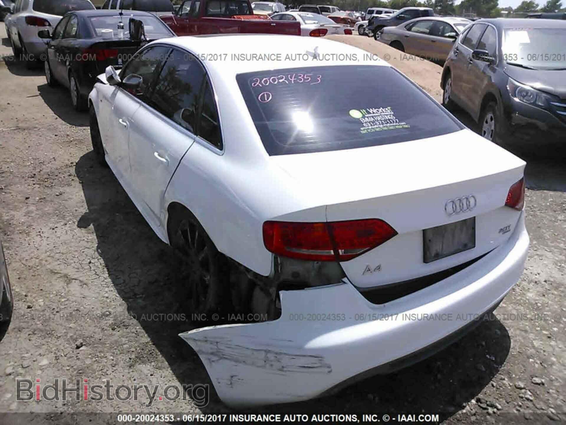 2012 Audi A4 - VIN: WAUFFAFL6CA032060 - Photo 3
