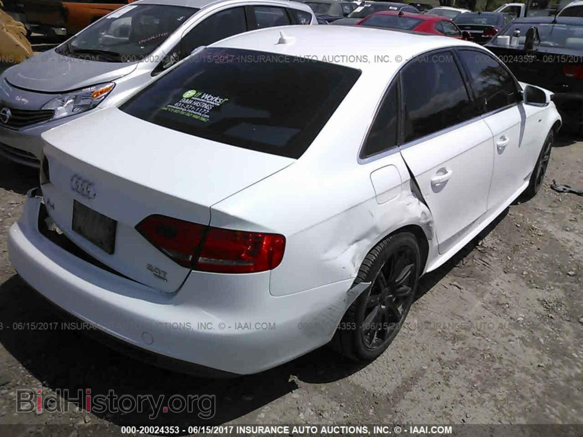 2012 Audi A4 - VIN: WAUFFAFL6CA032060 - Photo 4