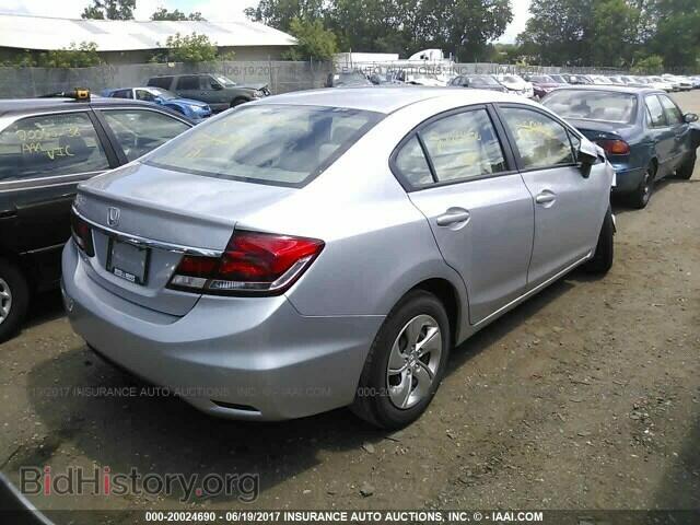 2013 Honda Civic - VIN: 19XFB2F54DE000633 - Photo 4