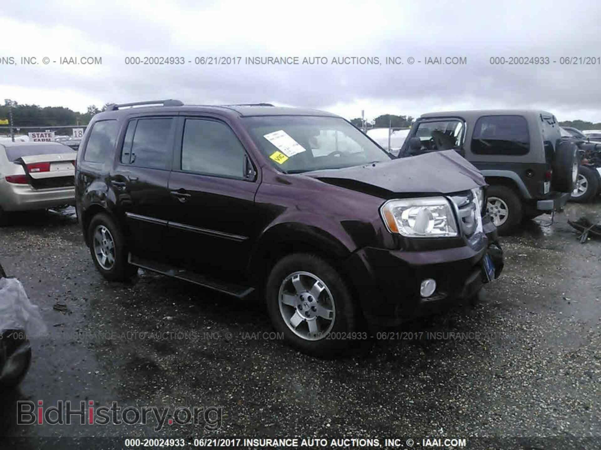 Фотография 5FNYF3H95BB035112 - Honda Pilot 2011