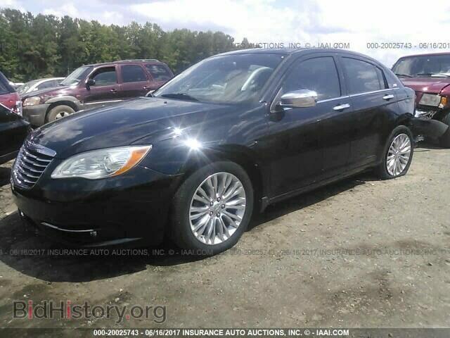2012 Chrysler 200 - VIN: 1C3CCBCB3CN152086 - Фото 2