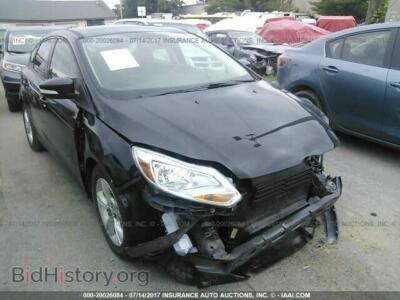 2014 Ford FOCUS, черный — VIN 1FADP3K22EL352926, IAAI