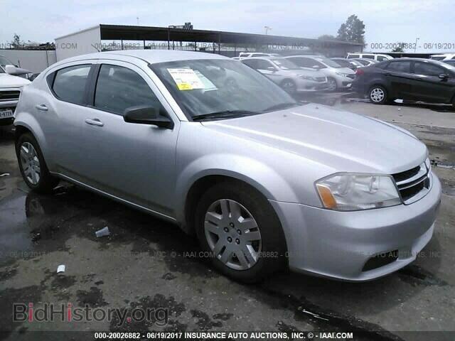 Photo 1C3CDZAB2CN214375 - Dodge Avenger 2012