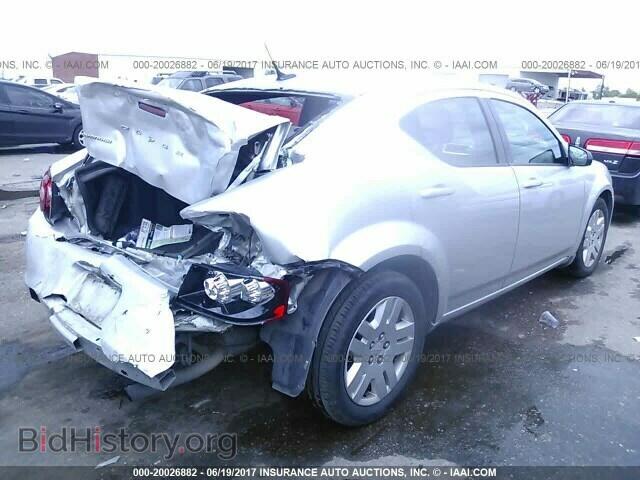 2012 Dodge Avenger - VIN: 1C3CDZAB2CN214375 - Фото 4