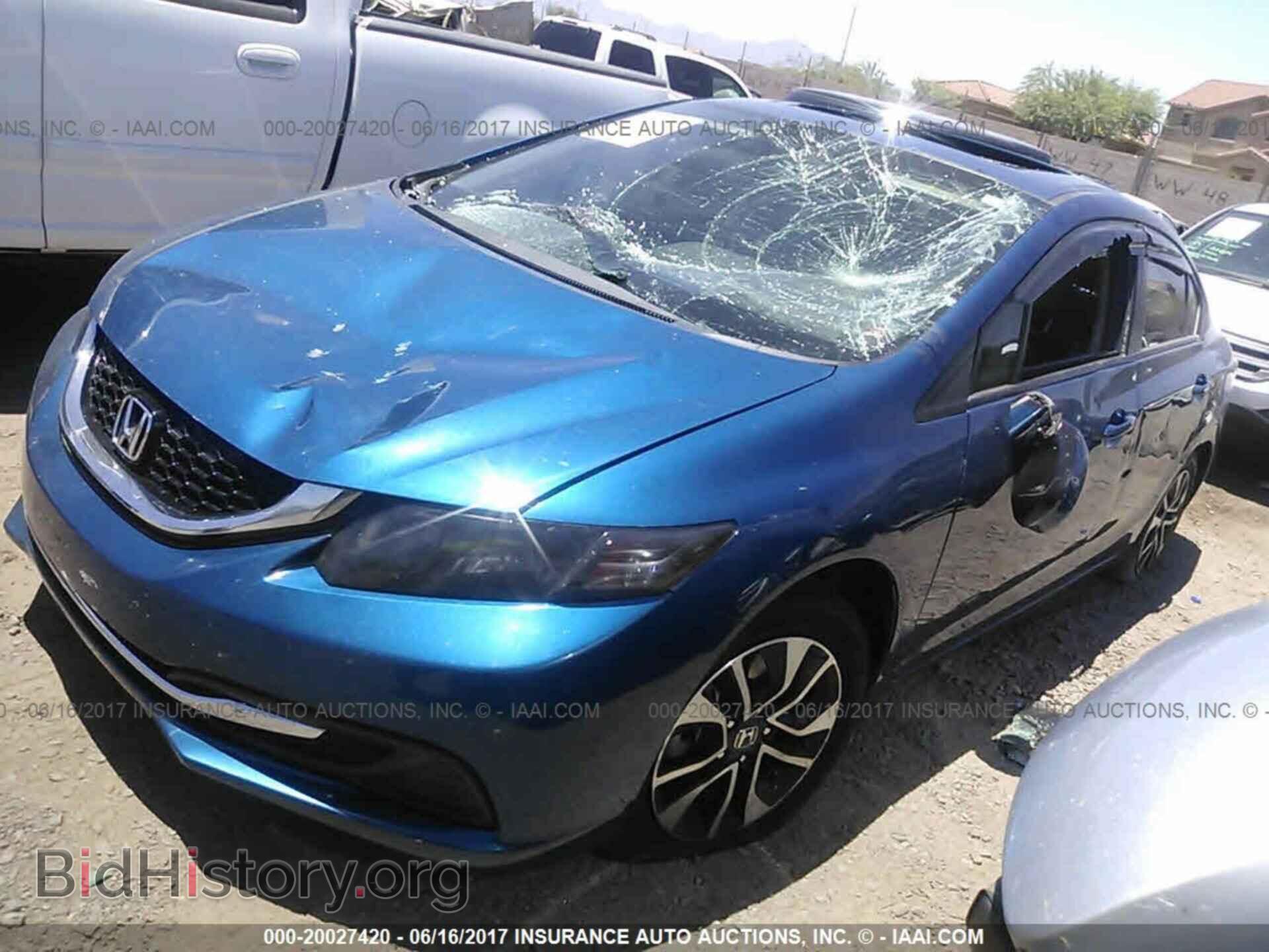 2013 Honda Civic - VIN: 19XFB2F82DE033477 - Фото 2