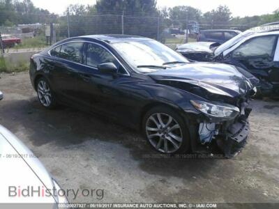 2014 Mazda 6, black — VIN JM1GJ1V60E1144440, IAAI