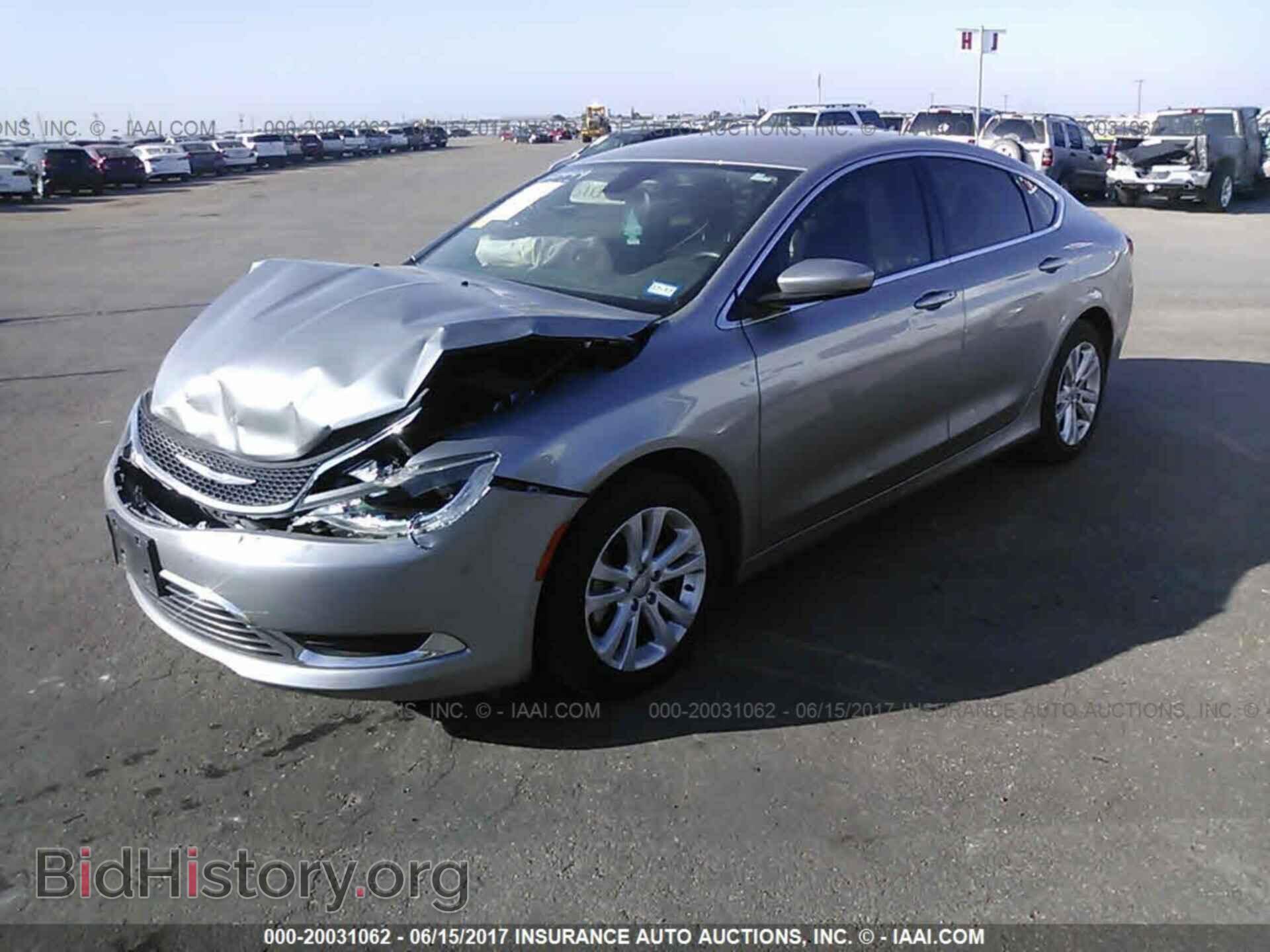 2015 Chrysler 200 - VIN: 1C3CCCAB2FN702293 - Фото 2
