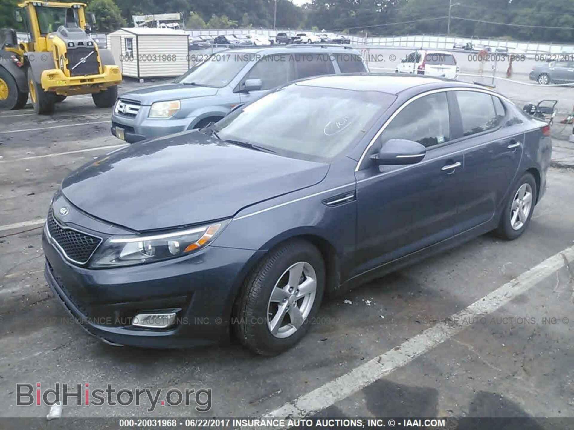 2015 Kia Optima - VIN: KNAGM4A74F5574535 - Фото 2