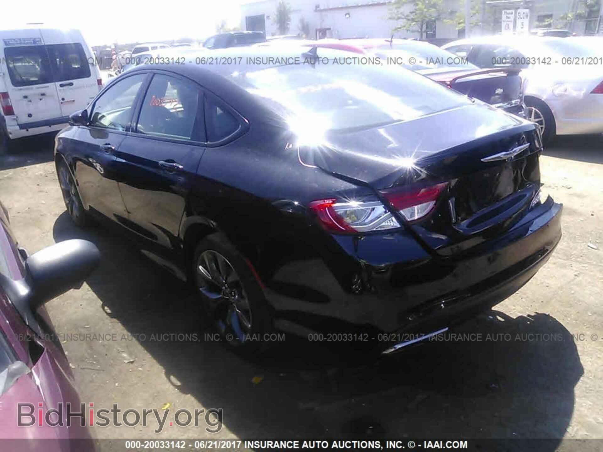 2015 Chrysler 200 - VIN: 1C3CCCBG0FN601327 - Photo 3