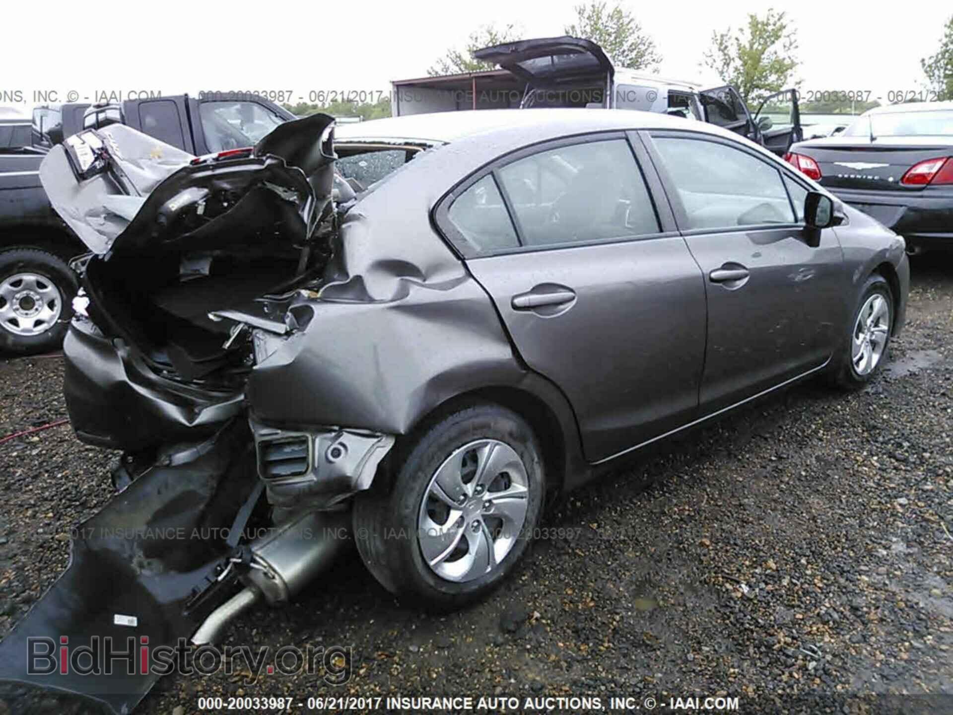 2013 Honda Civic - VIN: 19XFB2F54DE100618 - Фото 4